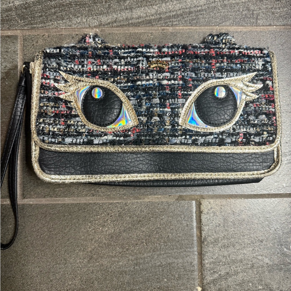 Juicy Couture Multicolor Eye-Design Wristlet